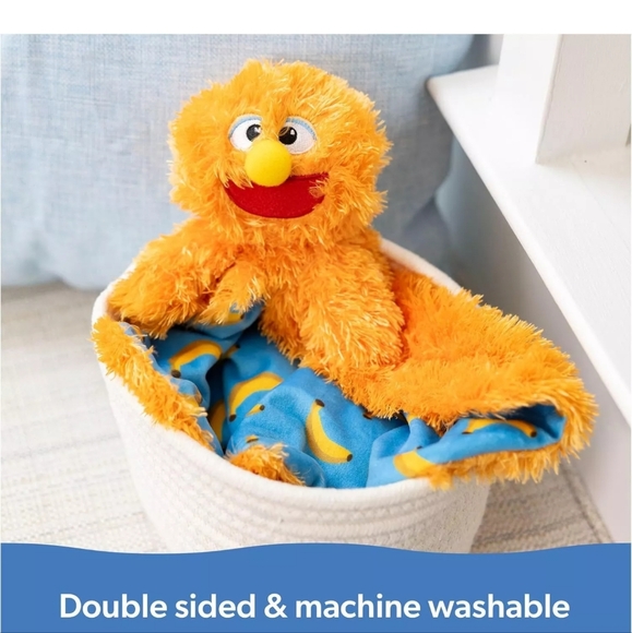 Ms. Rachel Official Herbie Huggable Lovey, Double Sided, Machine Multicolor - Picture 2 of 7